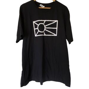 Modern Black Graphic Tee